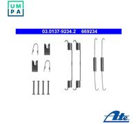ACCESSORY KIT BRAKE SHOES 03.0137-9234.2 FOR FIAT 176A8.000 178E2.000 1.2L 4cyl