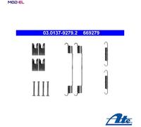 ACCESSORY KIT BRAKE SHOES 03.0137-9279.2 FOR FORD TRANSIT/CONNECT FOCUS/II/Van