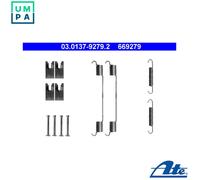 ACCESSORY KIT BRAKE SHOES 03.0137-9279.2 FOR FORD TRANSIT/CONNECT FOCUS/II/Van