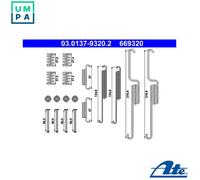 Brake Shoes Accessory Kit For VW AMAROK 10-22 2H0698545