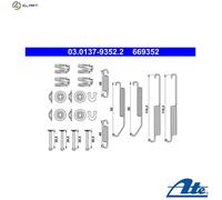 ACCESSORY KIT BRAKE SHOES 03.0137-9352.2 FOR MITSUBISHI PEUGEOT CITROËN