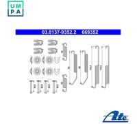 ACCESSORY KIT BRAKE SHOES 03.0137-9352.2 FOR MITSUBISHI PEUGEOT CITROËN