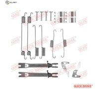 Brake shoe fitting kit 105-0030S-02 QUICK BRAKE for FORD FOCUS III Saloon B-MAX