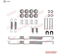 Brake shoe fitting kit 105-0730 QUICK BRAKE for TOYOTA LAND CRUISER HIACE IV Van