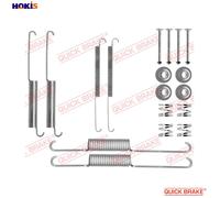 ACCESSORY KIT BRAKE SHOES 105-0758 FOR VAUXHALL BRAVA/Pickup FRONTERA/Mk OPEL