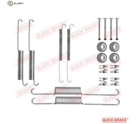 ACCESSORY KIT BRAKE SHOES 105-0758 FOR VAUXHALL BRAVA/Pickup FRONTERA/Mk OPEL