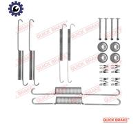 ACCESSORY KIT BRAKE SHOES 105-0758 FOR VAUXHALL BRAVA/Pickup FRONTERA/Mk OPEL