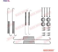 ACCESSORY KIT BRAKE SHOES 105-0758 FOR VAUXHALL BRAVA/Pickup FRONTERA/Mk OPEL