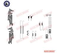 ACCESSORY KIT BRAKE SHOES 105-0847S FOR KIA D3FA 1.1L 3cyl MORNING IG4HE 1.0L