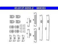 Accessory Kit, brake shoes ATE 3.0137-9353.2 for SUBARU JUSTY IV 1 2007-2012