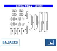 Accessory Kit, brake shoes for CITROËN C-ZERO ATE 03.0137-9352.2