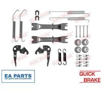 Accessory Kit, brake shoes for CITROËN C-ZERO QUICK BRAKE 105-0033S