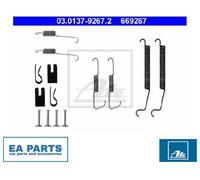 Accessory Kit, brake shoes for CITROËN C2 C3 ATE 03.0137-9267.2