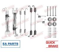 Accessory Kit, brake shoes for DACIA DOKKER DUSTER LODGY QUICK BRAKE 105-0750S