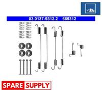 ACCESSORY KIT, BRAKE SHOES FOR DACIA DUSTER ATE 03.0137-9312.2