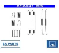 Accessory Kit, brake shoes for FIAT MULTIPLA PALIO ATE 03.0137-9234.2