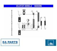 Accessory Kit, brake shoes for HONDA BALLADE CIVIC ATE 03.0137-9096.2