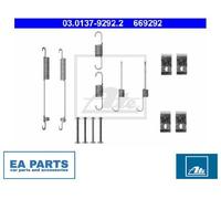 Accessory Kit, brake shoes for HYUNDAI CLICK ATE 03.0137-9292.2