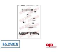 Accessory Kit, brake shoes for KIA EUROSTAR QUICK BRAKE 105-0847S