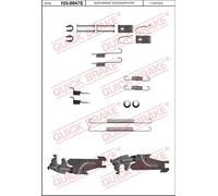 ACCESSORY KIT, BRAKE SHOES FOR KIA EUROSTAR QUICK BRAKE 105-0847S