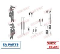 Accessory Kit, brake shoes for KIA EUROSTAR QUICK BRAKE 105-0847S NEW