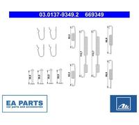 ACCESSORY KIT BRAKE SHOES 03.0137-9349.2 FOR KIA G3LA/B3LA 1.0L 3cyl PICANTO II