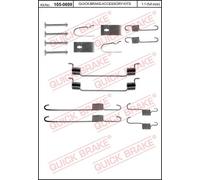 ACCESSORY KIT, BRAKE SHOES FOR KIA PRIDE QUICK BRAKE 105-0699