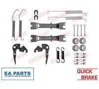 Accessory Kit, brake shoes for MITSUBISHI i MIRAGE QUICK BRAKE 105-0033S