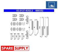 ACCESSORY KIT, BRAKE SHOES FOR NISSAN EVALIA BUS, NV200 NV200 ATE 03.0137-9352.2