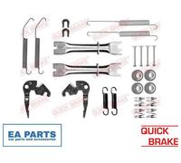 Accessory Kit, brake shoes for NISSAN EVALIA Bus, NV200 QUICK BRAKE 105-0033S-02