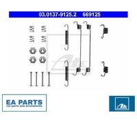 Accessory Kit, brake shoes for RENAULT 19 EXPRESS MEGANE ATE 03.0137-9125.2