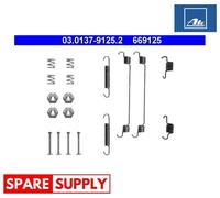 ACCESSORY KIT, BRAKE SHOES FOR RENAULT 19 EXPRESS MEGANE ATE 03.0137-9125.2
