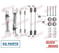 Accessory Kit, brake shoes for RENAULT CAPTUR CLIO DUSTER QUICK BRAKE 105-0750S