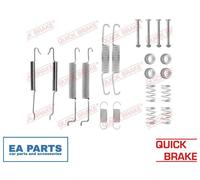 Accessory Kit, brake shoes for SEAT AROSA CORDOBA IBIZA Mii QUICK BRAKE 105-0680