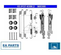 Accessory Kit, brake shoes for SMART CABRIO CITY-COUPE ATE 03.0137-9308.2