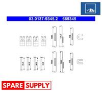 ACCESSORY KIT, BRAKE SHOES FOR TOYOTA FORTUNER ATE 03.0137-9345.2