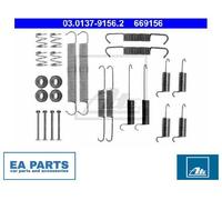 Accessory Kit, brake shoes for VW EUROVAN T4 ATE 03.0137-9156.2