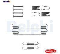 Delphi LY1369 Rear Brake Shoe Fitting Accessory Kit For Fiat Audi Renault Seat