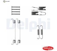 Delphi LY1431 Rear Brake Shoe Fitting Accessory Kit For Fiat Toyota Lada Nissan