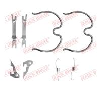 Accessory Kit, brake shoes QUICK BRAKE 105-0837S for AGILA A (H00) 1 2000-2007