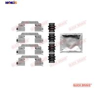 ACCESSORY KIT DISC BRAKE PAD 109-0010 FOR MERCEDES-BENZ M 276.824 3.0L 6cyl 4.0L