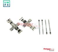 METZGER 109-0022 Accessory Kit, disc brake pads