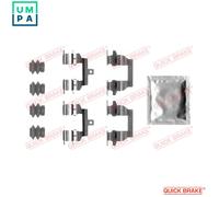 Accessory Kit, disc brake pads for NISSAN PEUGEOT RENAULT QUICK BRAKE 109-0026