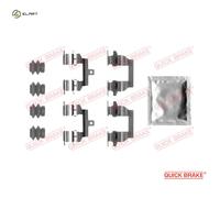 ACCESSORY KIT DISC BRAKE PAD 109-0026 FOR RENAULT KOLEOS/SUV PEUGEOT 2.5L 3cyl