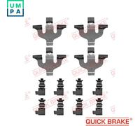 ACCESSORY KIT DISC BRAKE PAD 109-0066 FOR AUDI A4/B9/Allroad Q7/Van A5 Q5 A7 Q7