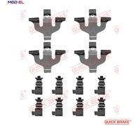 ACCESSORY KIT DISC BRAKE PAD 109-0066 FOR AUDI A4/B9/Allroad Q7/Van A5 Q5 A7 Q7