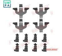 ACCESSORY KIT DISC BRAKE PAD 109-0066 FOR AUDI A4/B9/Allroad Q7/Van A5 Q5 A7 Q7