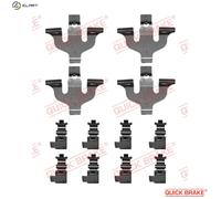 ACCESSORY KIT DISC BRAKE PAD 109-0066 FOR AUDI A4/B9/Allroad Q7/Van A5 Q5 A7 Q7