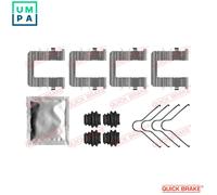 QUICK BRAKE 109-0074 Brake pad fitting kit