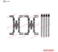 ACCESSORY KIT DISC BRAKE PAD 109-0082 FOR ALFA ROMEO BMW X2/SUV/F39 2.0L 4cyl